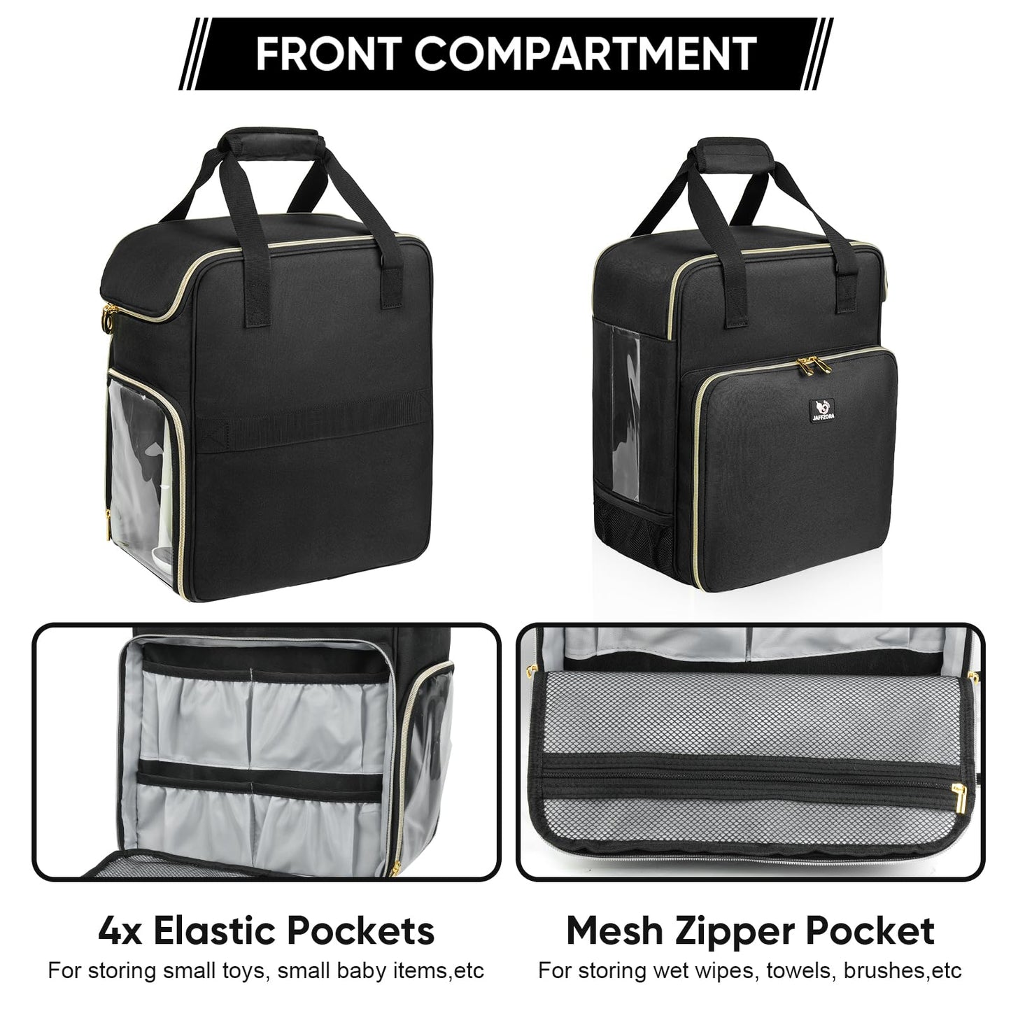 Jaffzora Carrying Case Compatible With Baby Brezza Formula Pro Advanced Formula Dispenser Machine, Insulated Baby Formula Mixer