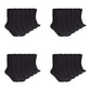 Mukhaksh (Pack Of 12 Pairs = 24 Socks Girls Fine Cotton School Black Calf Socks With Multiple Packs