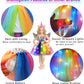 Genafy Unicorn Princess Dresses For Girls Led Light Up Halloween Christmas Decorations Birthday Party Tutu Dress Outfit 3 4 Year