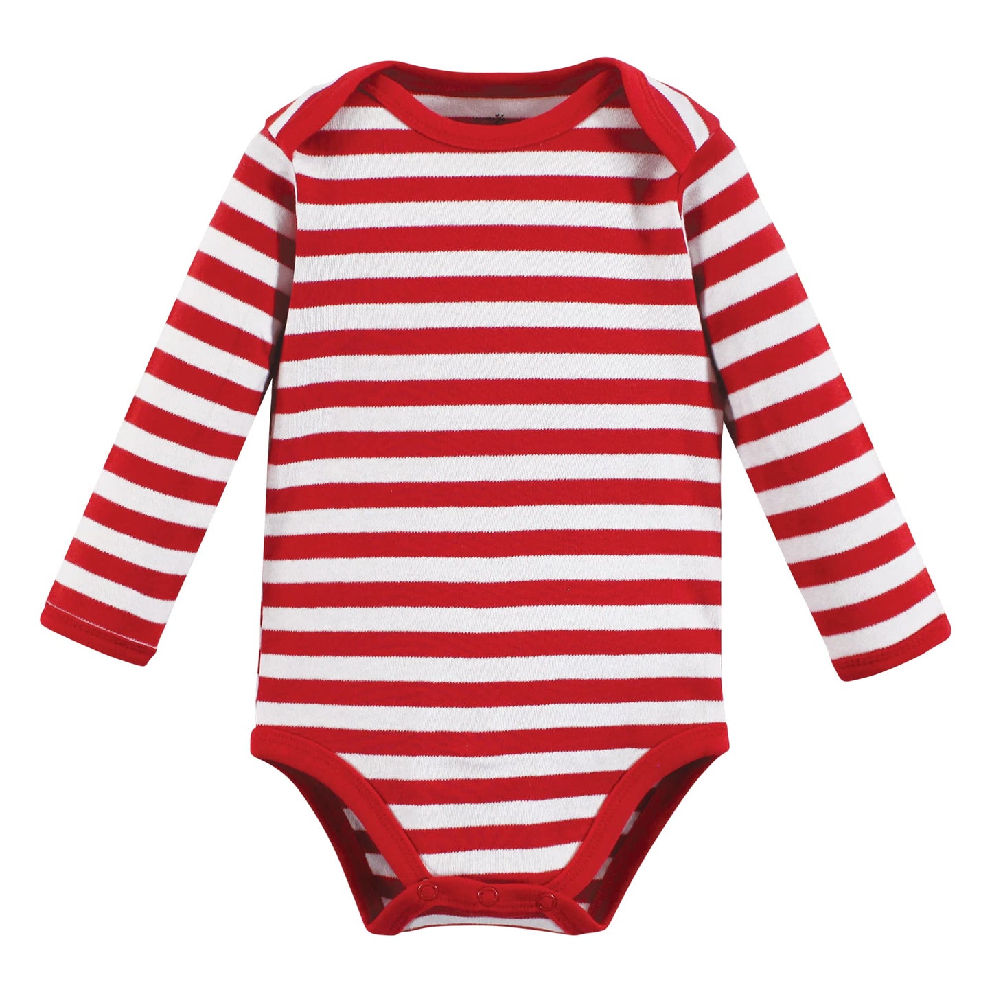 Touched By Nature Unisex Baby Organic Cotton Long-Sleeve Bodysuits, Christmas Cookies, 12-18 Months