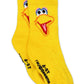 Sesame Street Elmo Baby Toddler Boys Girls 6 Pack Crew Socks With Grippers (4-5T, Multicolor)