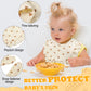 10 Pcs Muslin Baby Bibs Drool Teething Bibs Lap Shoulder Baby Bibs Cotton Drool Bibs Absorbent Baby Bandana Bibs For Unisex Boys