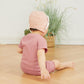 Kupretty 2Pcs Toddlers Baby Girls Summer Clothes Set Ruffle Ribbed Short Sleeves T-Shirt Tops Shorts Comfy Outfits (Pink, 4-5 Ye