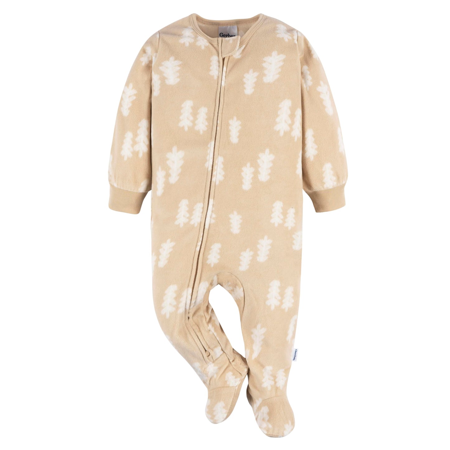 Gerber Baby Boy'S Flame Resistant Fleece Footed Pajamas 3-Pack, Fox Forest