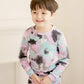 Vaenait Baby Kids Junior 100% Cotton Sleepwear Pajamas 2Pcs Set Tiedye-Lavenderblack-247 Xs