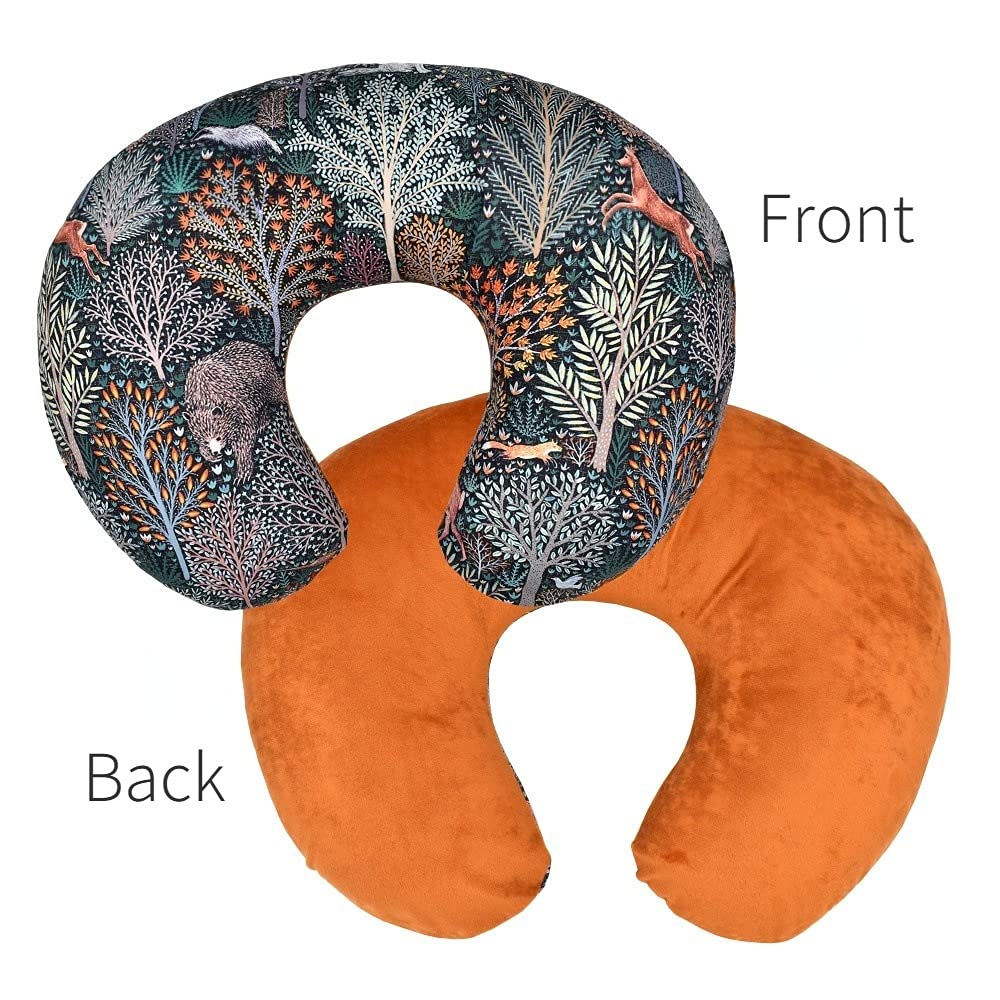 Boyoung Stretchy Nursing Pillow Covers Ultra Soft Slipcovers For Breastfeeding For Baby Girls Boys, Feeding Pillow Cover Fits St