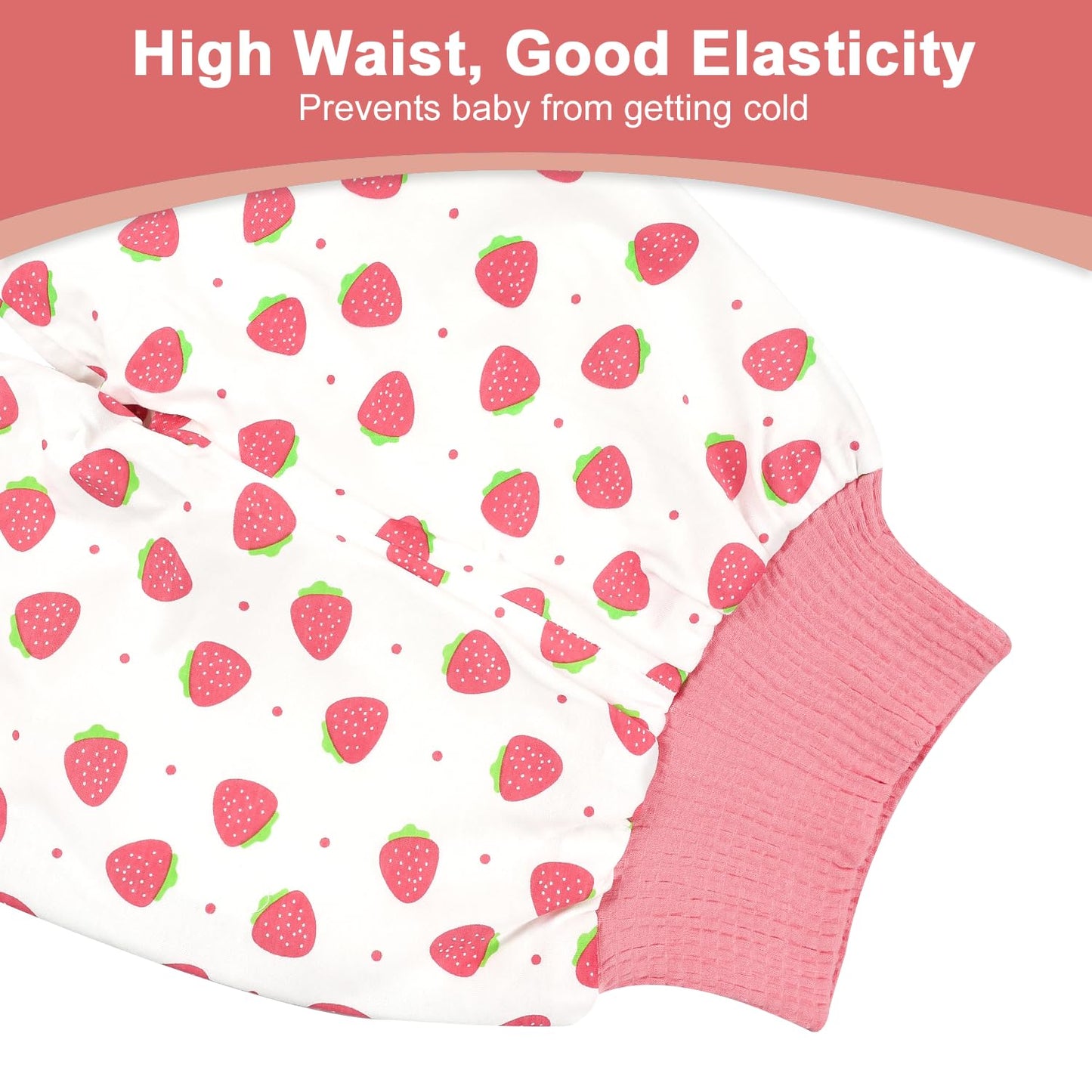 Moomoo Baby Waterproof Diaper Pants For Potty Training 2 Packs Nighttime Diaper Pants For Girls