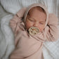 Frigg Rope Silkysoft Silicone Baby Pacifier | Made In Denmark | Bpa-Free (Sage/Croissant, 6-18 Months)