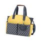 LOOM TREE Multifunctional Baby Diaper Mummy Changing Bag Handbag for Diaper Keys Phone Blue Yellow | Strollers & Accessories | S