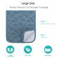 Hakochia Burp Cloths for Baby Boy Organic Cotton Large Burp Clothes Extra Absorbent Soft Burping Rags Spit Up Cloth Sets for New