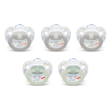 NUK Orthodontic Pacifier, 6-18 Months, 2-Pack, Baby Boys