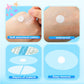Teling 300 Pcs Ear Covers For Shower Waterproof Protector Newborn Stickers Disposable Cotton Ball Baby Baby Shower Ear Covers Fo