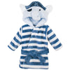 Hudson Baby Unisex Baby Plush Animal Face Bathrobe, Pirate Elephant, 0-9 Months