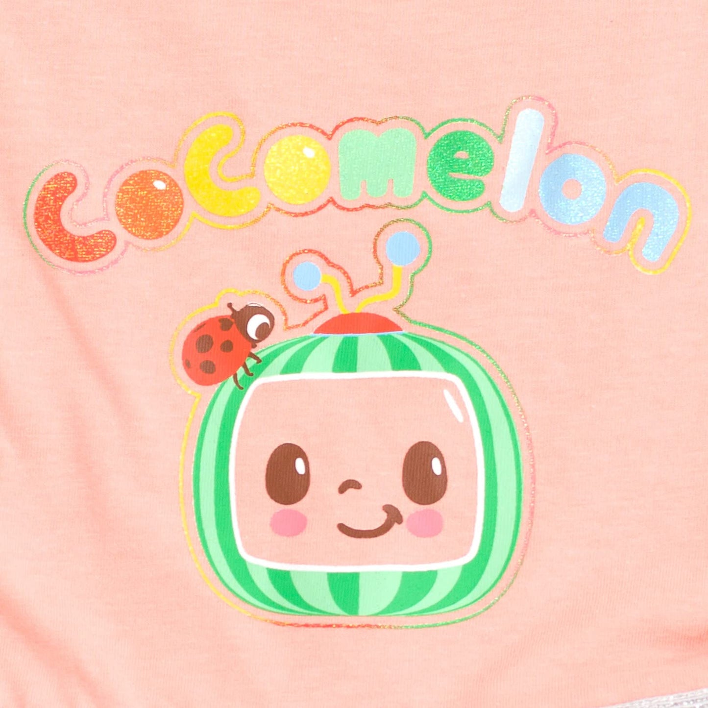 Cocomelon Infant Baby Girls Tulle Dress Logo Pink 18 Months