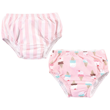 Hudson Baby Unisex Baby Swim Diapers, Ice Cream Cone, 6-12 Months