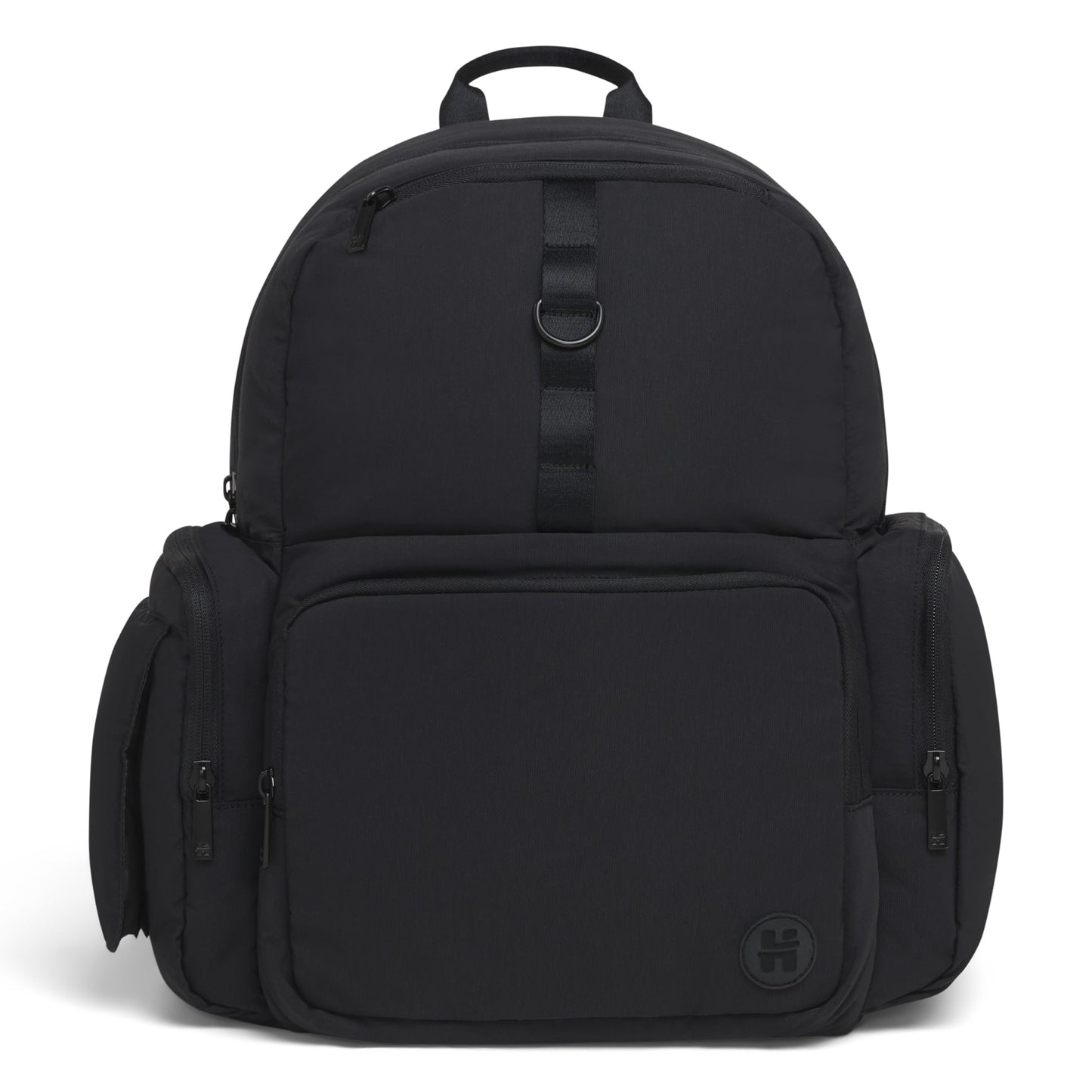 Huggies Day Pack Diaper Backpack, Black/Solid, One Size