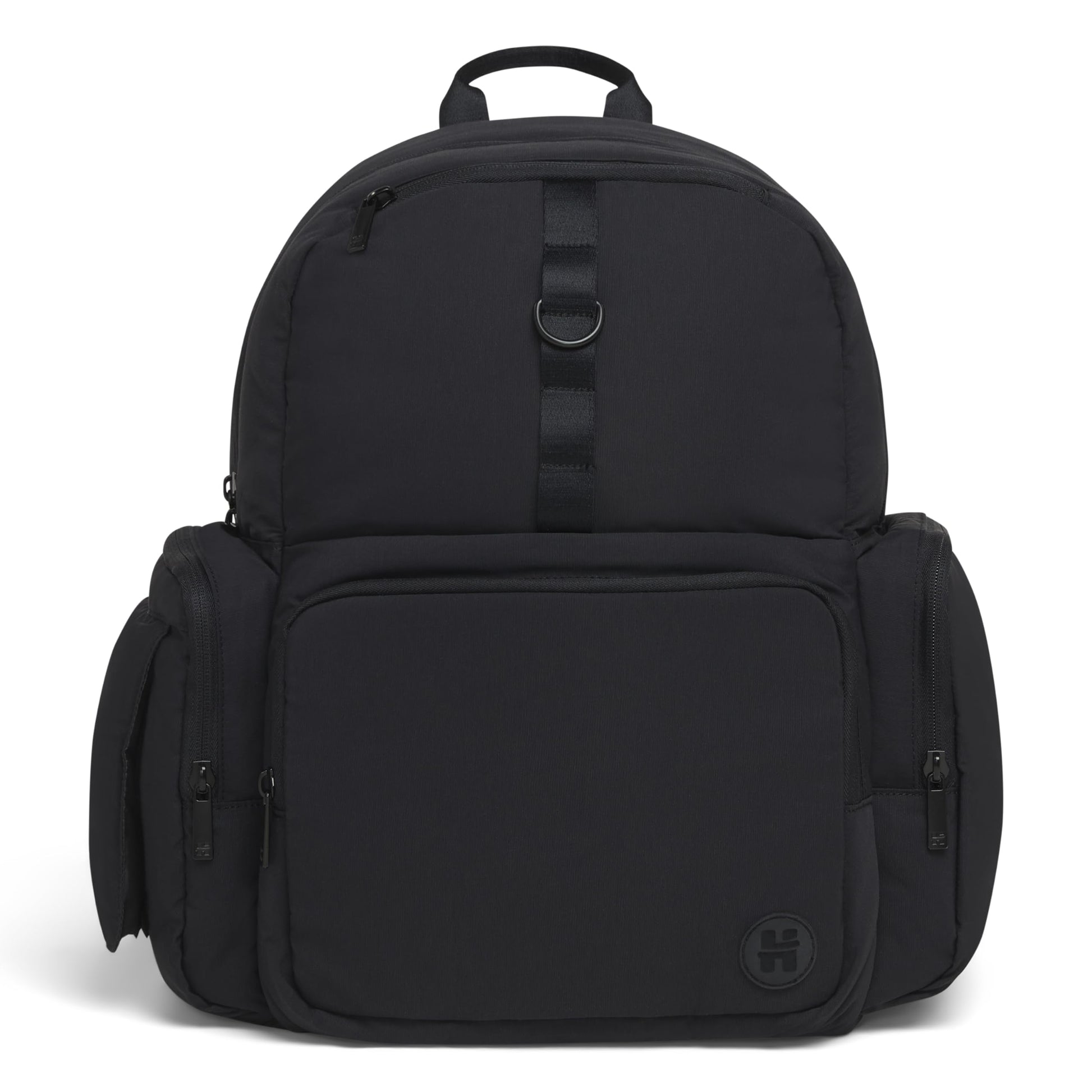 Huggies Day Pack Diaper Backpack, Black/Solid, One Size