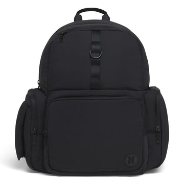 Huggies Day Pack Diaper Backpack, Black/Solid, One Size