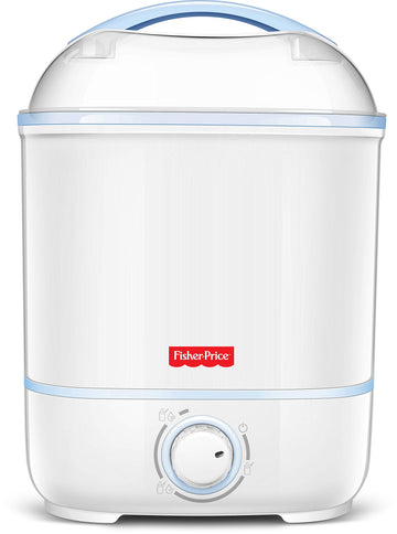 FisherPrice Automatic Sterilizer & Dryer With Air Filter For Baby Essentials | 6Bottle Capacity | Auto ShutOff  (Sterilizer 