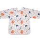 Sigzagor Baby Bib Long Sleeved Shirt With Pocket 1 to 3 years old Toddler (Squirrel Hedgehog)