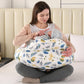 Battop Nursing Pillow For Breastfeeding,More Support For Mom And Baby,Feeding Pillow With Removable Cover And Adjustable Waist S