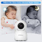 Hellobaby Monitor With Camera And Audio, Ips Screen Lcd Display Video Baby Monitor No Wifi Infrared Night Vision, Temprature Scr