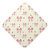 Flradish Striped Bows Stars Hooded Baby Towels Soft and Ultra Absorbent Muslin Cotton Baby Bath Towel 30x30 Inch