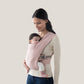 Ergobaby Embrace Cozy Newborn Essentials Baby Carrier Wrap (7-25 Pounds), Ponte Knit, Blush Pink