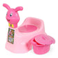 Nabhya Synthetic Rubber, Plastic Rabbit Baby Potty Training Seat- Chair For Kids- Infant Potty Toilet Chair With Removable Tray 