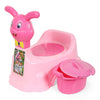 Nabhya Synthetic Rubber, Plastic Rabbit Baby Potty Training Seat- Chair For Kids- Infant Potty Toilet Chair With Removable Tray 