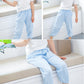 Pauboli Baby Long Bloomers Soft Cotton Harem Pants For Boys Girls 12M-7T (Us, Age, 4 Years, 5 Years, Grey)