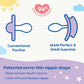 Mam Perfect Night Baby Pacifier, Patented Nipple, Glows In The Dark, 2 Pack, 16+ Months, Pink,2 Count (Pack Of 1)