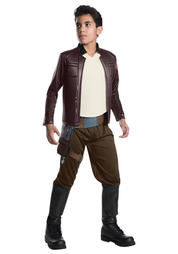 Rubies Star Wars Episode VIII: The Last Jedi, Childs Deluxe Poe Dameron Costume, Medium