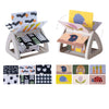 Taf Toys Infant Tummytime High Contrast rattling Activity Book with Art Cards for Baby, Baby Product for Newborn Educational To