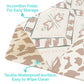 Jumpoff Jo Baby Play Mat - Large Folding Foam Play Mat For Infants, Babies, Toddlers, Waterproof, Double-Sided (70' X 59') - W