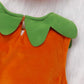 Visgogo Baby Boy Girl Halloween Pumpkin Romper Bodysuit+Hat+Shoes 3Pcs Outfit Costumes (1-2 Years)