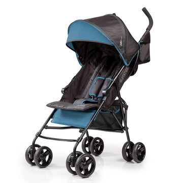 Summer By Ingenuity 3D Mini Convenience Stroller - Lightweight Stroller With Compact Fold, Multi-Position Recline, Canopy With P