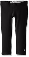 Soffe Big Girls Dri Capri, Black, Large