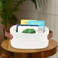 Abenkle Small Storage Basket, Mini White Baby Basket, Cute Tiny Cotton Rope Woven Basket,Shelf Basket, Boho Decorative Toy Dog C