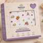 100% Cotton Muslin Swaddle Blanket for Newborn Baby, 100 x 100 cm Soft & Breathable Baby Receiving Blanket, Lightweight Baby Wra