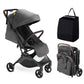 MAMAZING Ultra Air Lightweight Baby Travel Stroller with Carbon Fiber Frame, Compact & Airplane-Friendly, One-Handed Fold, 11.6 