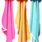 BRANDONN Newborn Original 3PCS.. Big Size (36 X 27) Cute Baby Blankets for Babies (Hotpink, Peach, CGreen; Pack of 3)