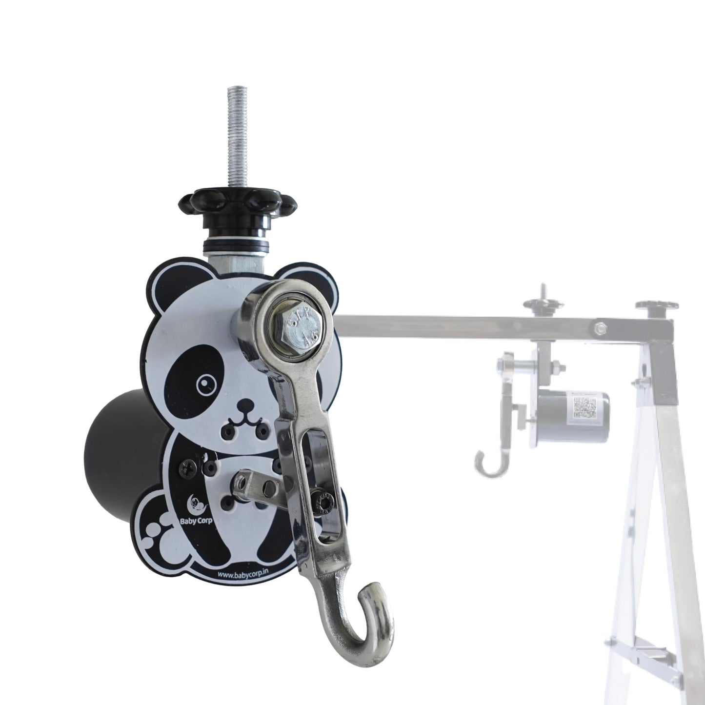 Baby Corp Automatic Cradle Kit For Baby Jhula Electric Swing Motor For Ghodiyu Palna | Adjustable Speed Control | 20Kg Load | Sh