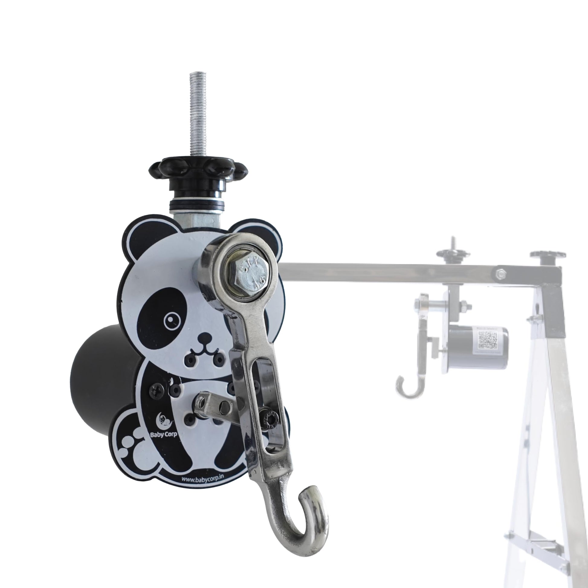 Baby Corp Automatic Cradle Kit For Baby Jhula Electric Swing Motor For Ghodiyu Palna | Adjustable Speed Control | 20Kg Load | Sh