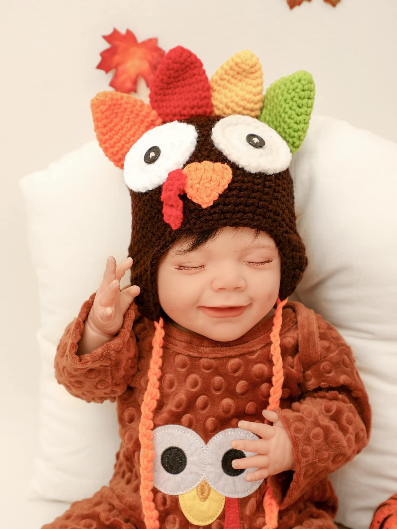 Abbence My First Thanksgiving Baby Girl Boy Outfit,Baby 1St 0-3 Months