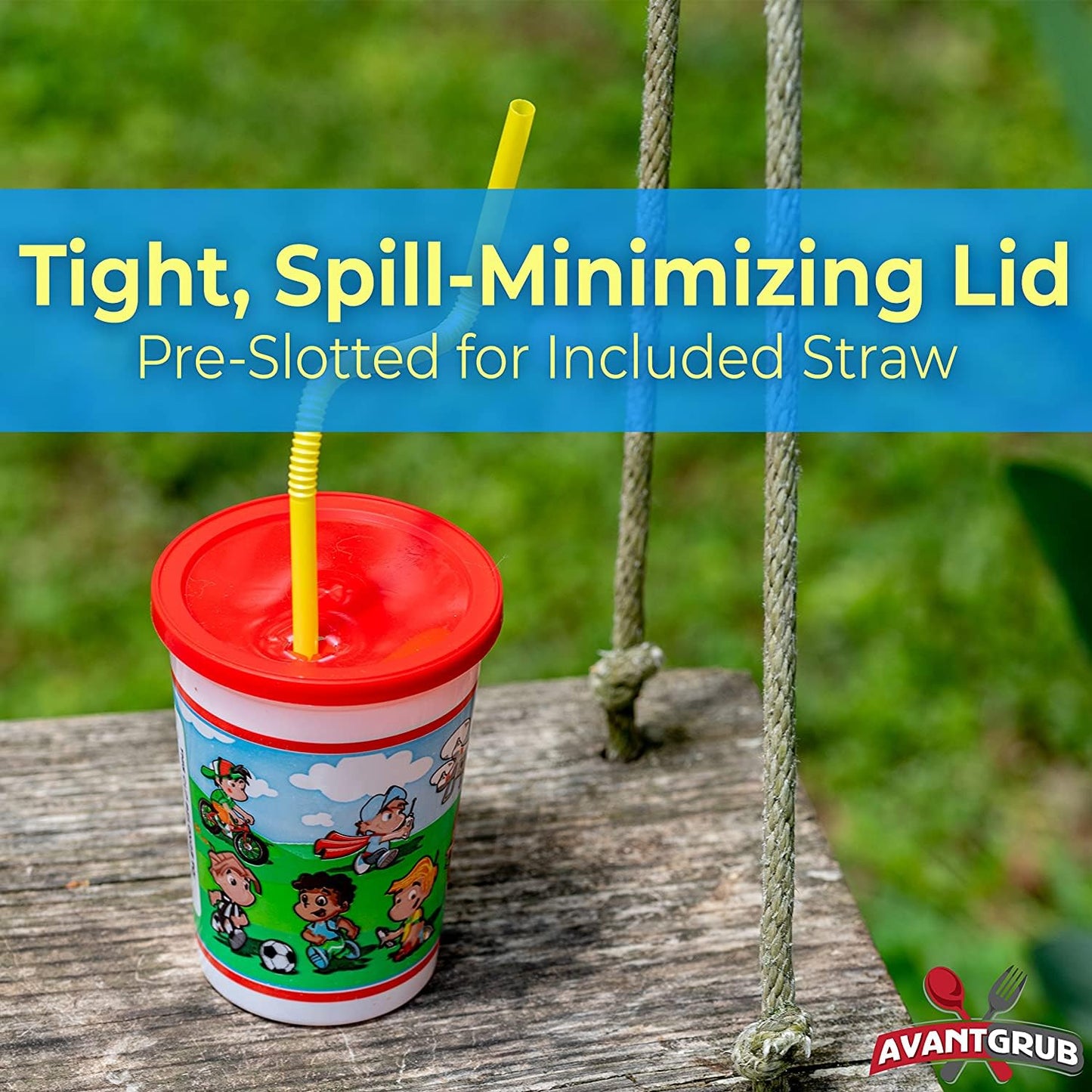 Leakproof 12Oz Kids Party Cups With Lid And Straw 10Pk. Super Durable And Dishwasher-Safe With Bpa Free Material Is Reusable Or