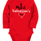 Infant Baby Boys Girls My First Valentine'S Day Romper Cotton Spring One-Piece Jumpsuit Sister And Brother Bodysuit 1/2 Birthday