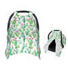 Muishi Watercolor Cactus Pattern Baby Car Seat Canopy Nursing Cover for Newborn Car Seat Breastfeeding Covers Blanket Newborn Sh