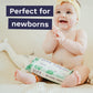 Pura Natural Sensitive Baby Wipes, 99% Water, Unscented & Hypoallergenic, Suitable For Sensitive & Eczema-Prone Skin, Hypoallerg