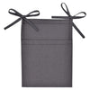 BNF Baby Crib Cot Hanging Storage Bag Diaper Storage Toy Diaper Bag Dark GrayStorage Bags Home Organization Household Supplies C